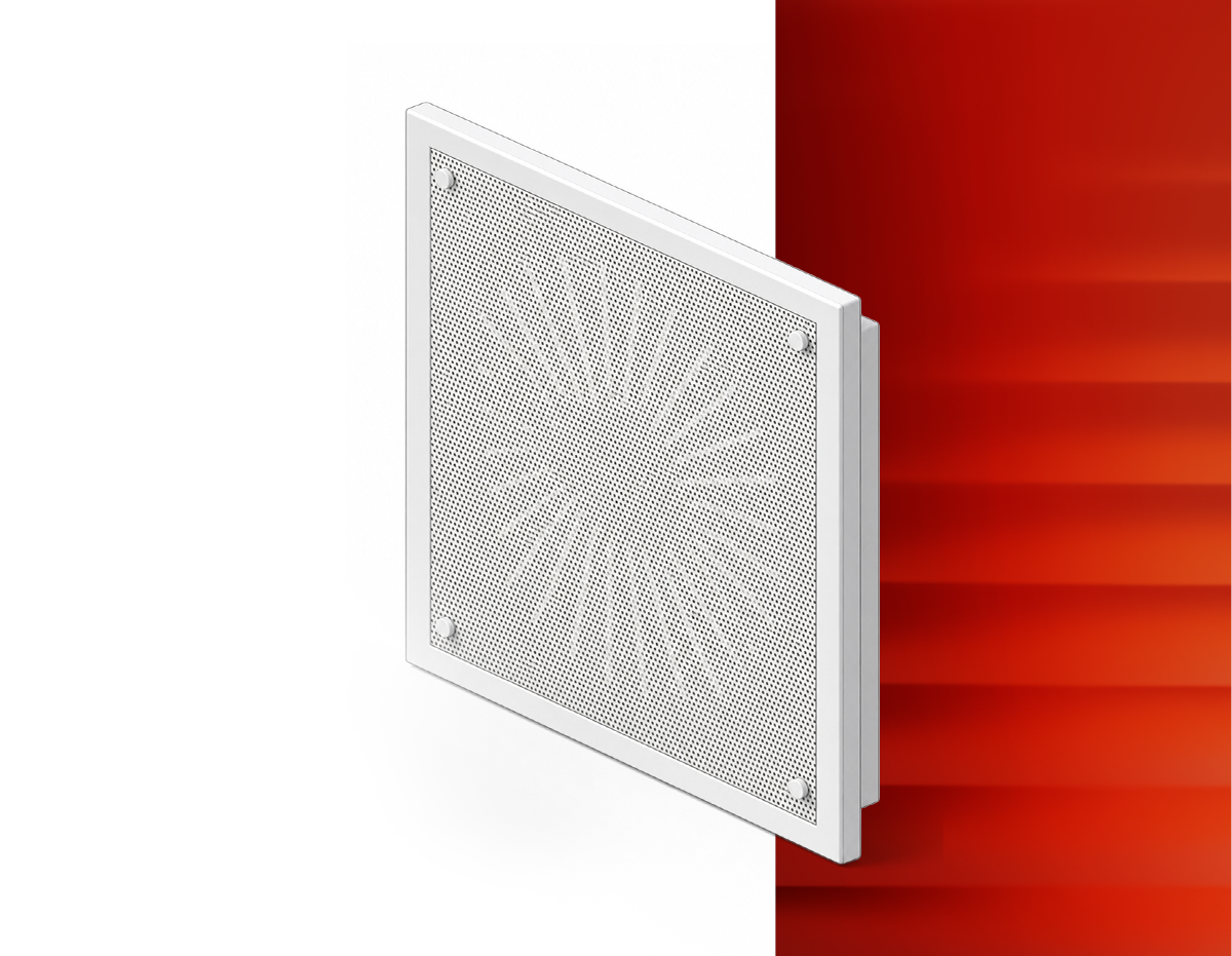 Perforated Face Diffusers
